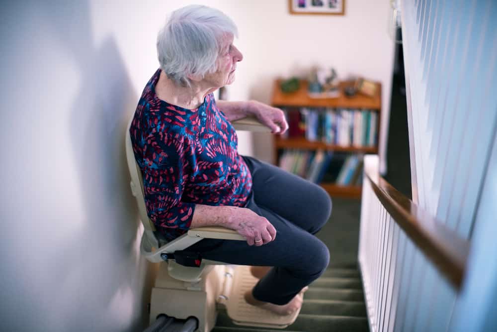 Dispositifs de sécurité pour un monte escalier